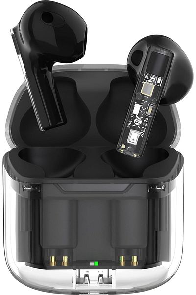 erorex Mini Bluetooth Earbuds Noise Canceling For Clear Calls 25 Hours Play Time Wireless Earphones
