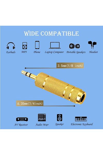 erorex 1+1Pcs Usb C Digital To 3.5 Mm Female Headphone Jack Adapter Lightning To 3.5 Mm Female Headphone