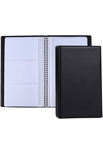 erorex Business Card Book Holder Name Card Organizer Professional Office Leather Name Card Holder