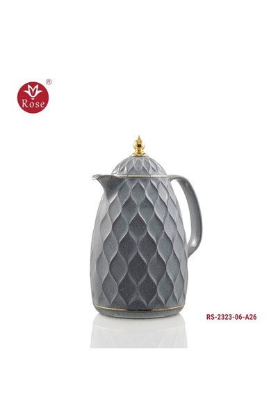 Rose Thermos Rose 2323 Half Liter Grey Tea (650) ml