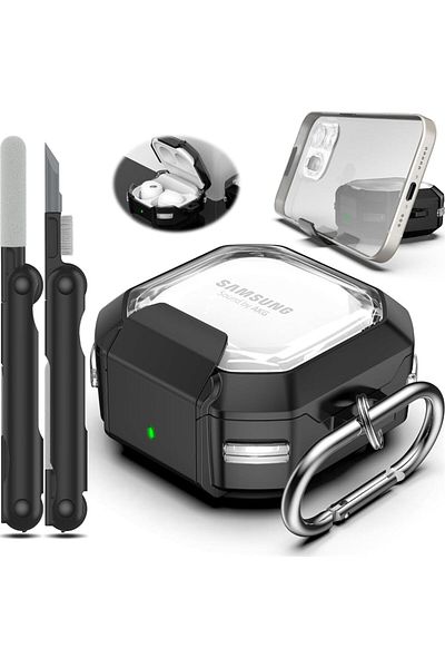 erorex For Airpods 3Rd Generation Case Cover Shockproof Hard Shell Protective Armor With Lock For Airpod