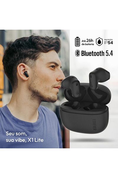 erorex X5 True Wireless Stereo Earbuds Bt5.0 Cvc Dual Mic Ip55 Black