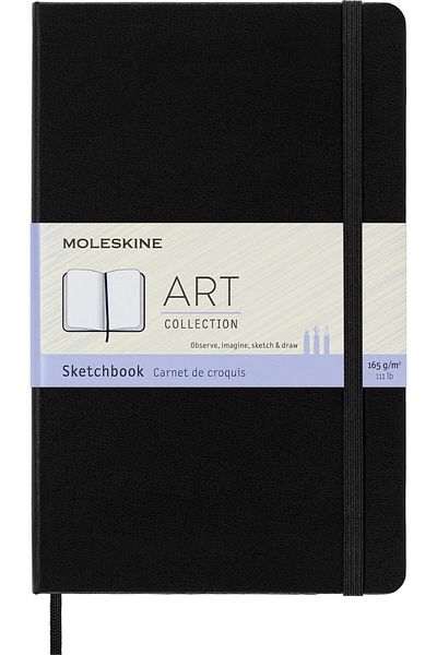 erorex Art Sketchbook Large Black