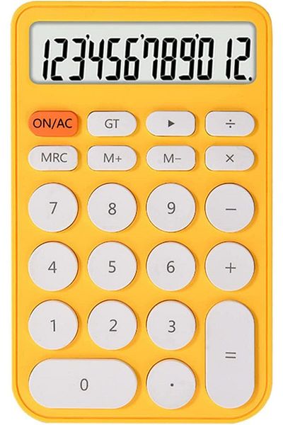 erorex Desk Basic Calculator Small Portable Standard Calculator 12 Digit Dual Power Handheld Desktop