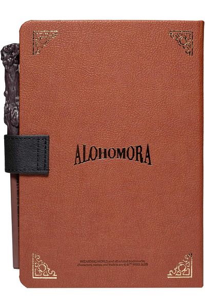 erorex Harry Potter Bullet Journal A5 Notebook Dotted Bullet Journal With Harry Potter Wand Pen Pu