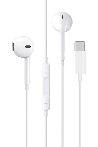 erorex Type C Wired Earbuds With Silicone Tips Noise Isolating Earphones Stereo Sound Remote Control In