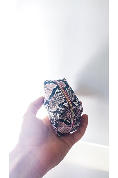 HANK TİCARET Makeup Bag Special Patterned 6 cm X 10 cm Mini Size Portable Small
