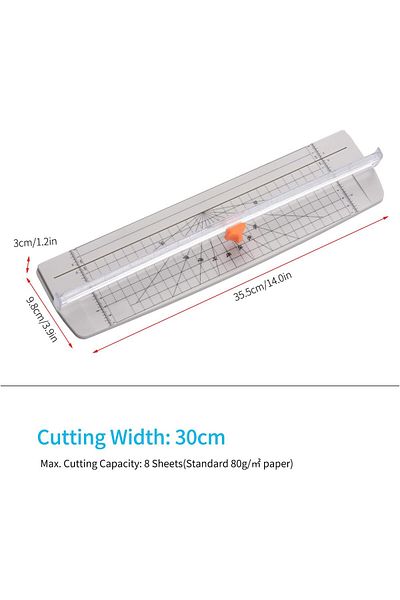 erorex Portable Paper Trimmer A4 Size Paper Cutter Cutting Machine 12 Inch Cutting Width For Craft Paper