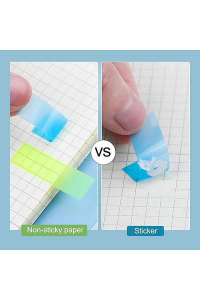 erorex 300 Pieces Sticky Index Tabs Page Flags Transparent Sticky Notes Book Sticky Tabs For Annotating