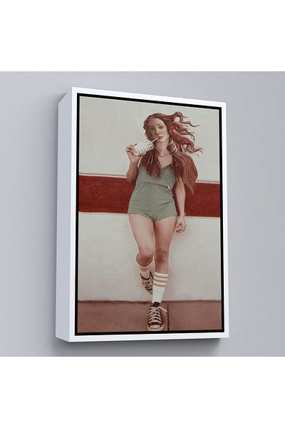 Harita Sepeti Pictură decorativă de perete Venus Modernă în cadru alb