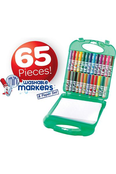 erorex Washable Pip Squeaks And Paper 65 Piece Set