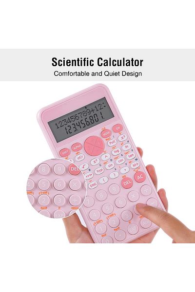 erorex 2 Line Standard Scientific Calculator Portable And School Office Supplies Suitable For Primary