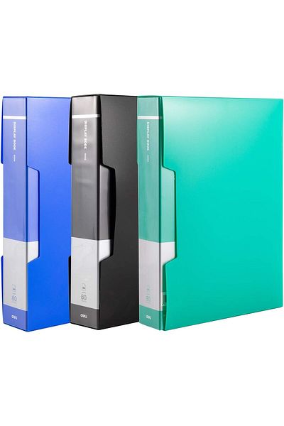 erorex E5006 80 Pocket Display Book A4 Size Assorted