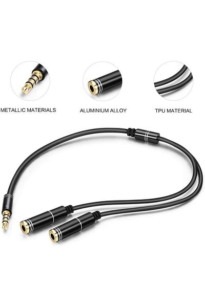 erorex Type C Usb C To 3.5Mm Headphone Jack Adapter Cable Audio Headset Car Speaker Aux Converter For