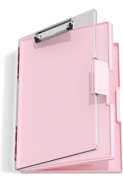 erorex 8.5 X 11 Clipboard With Storage Folder Nursing Clipboards Side Opening Heavy Duty Clipboard With