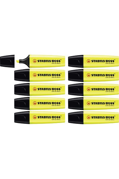 erorex Boss Original 10 Highlighter Yellow