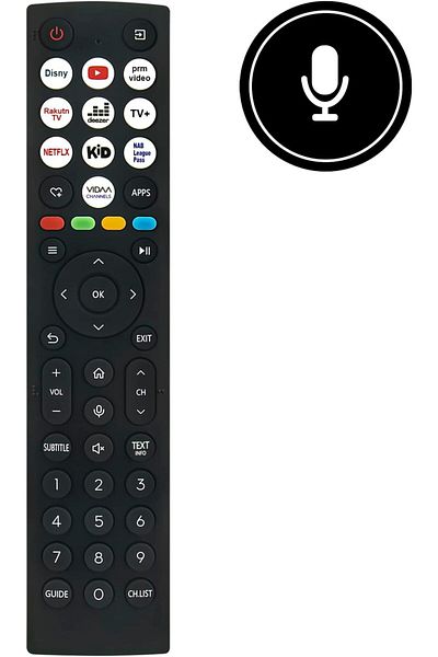 erorex Bn59 01363L Bn59 01363C Voice Replaced Remote Control Fit For Samsung Qled Uhd Smart Tv 2021 Model