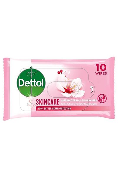 Dettol Antibacterial Wipes Skincare 10S