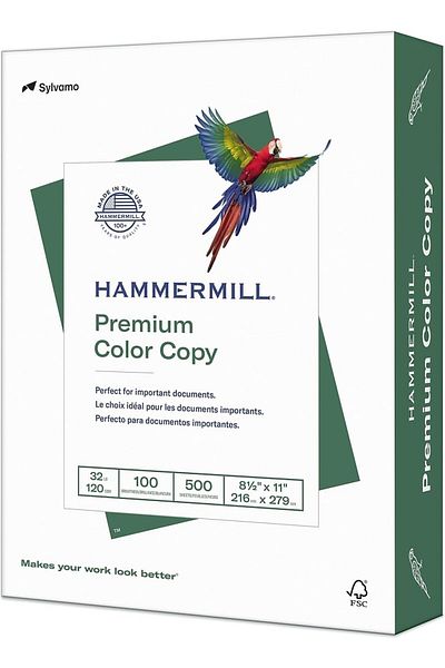 erorex Printer Paper Premium Color 32 Lb Copy Paper 8.5 X 11 1 Ream 500 Sheets 100 Bright Made In The Usa