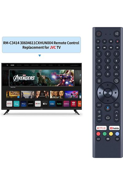 erorex New Bn59 01181B Rmctph1Ap1 Remote Control Compatible For Samsung Smart Tv