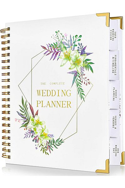 erorex Wedding Planner Book Comprehensive Wedding Organizer With Checklists And Budget Tools Hardcover