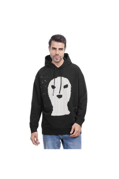 COUP Men Fashionable Sweatshirt With Long Sleeves 1600371-black Xs