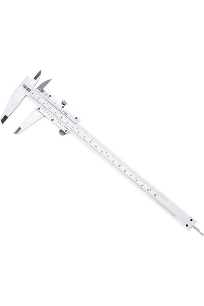 erorex Stainless Steel Caliper Measuring Tool High Quality Waterproof Body With Plastic Head Case Silver 8