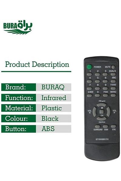 erorex Replacement Universal Remote Control For Impex Arrow Led Lcd Smart Tv