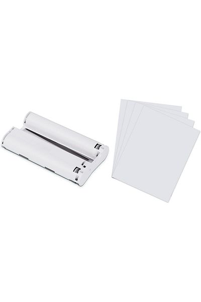 erorex Cp4000L Photo Paper 54 Pieces And 1 Cartridge Suit Photo Printer Accessories Consumables