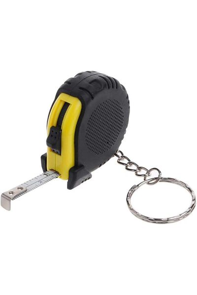 erorex Mini Retractable Tape Measure Ruler Measure Keychain 1Pcs