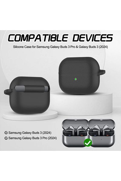 erorex For Galaxy Buds Pro Case Buds Live Case Galaxy Buds 2 Case Armor Full Body Rugged Protective Case