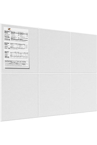 erorex Cork Board Alternative 36 Inch X24 Inch 6 Pack Felt Wall Tiles With 50 Pushpins Cork Boards For