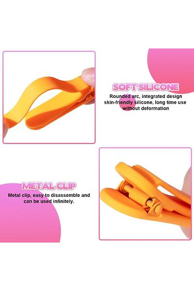erorex Silicone Bookmarks 6Pcs Automatic Bookmarks For Reading Lovers Teachers Students Pagekeeper