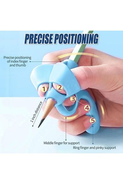 erorex Pencil Grips Pencil Grips For Kids Handwriting Ergonomic Writing Training Aid Correction Silicon