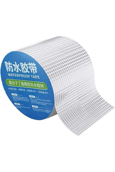erorex Aluminum Foil Butyl Tape Professional Super Waterproof Sealing Self Adhesive Adhesive Tape Kitchen