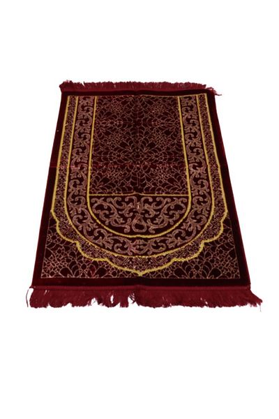 smart home Turkish Quilted Prayer Rug With Jalal In Embossed Quilted Islamic Graphic Design/Prayer Sheet