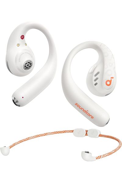 erorex C40I By Open Ear Earbuds Clip On Headphones Flexible Joint Design Button Controls Lightweight