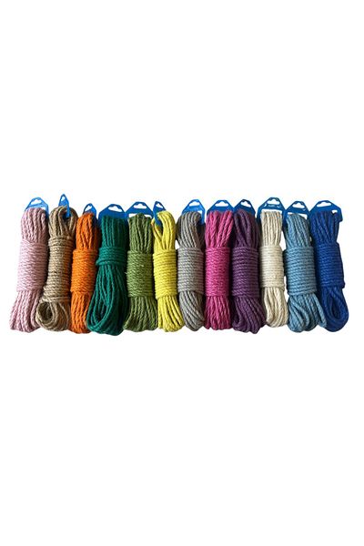 OZN AKSESUAR Jute Rope Kirnap Rope and Hendel Rope 10 Meters