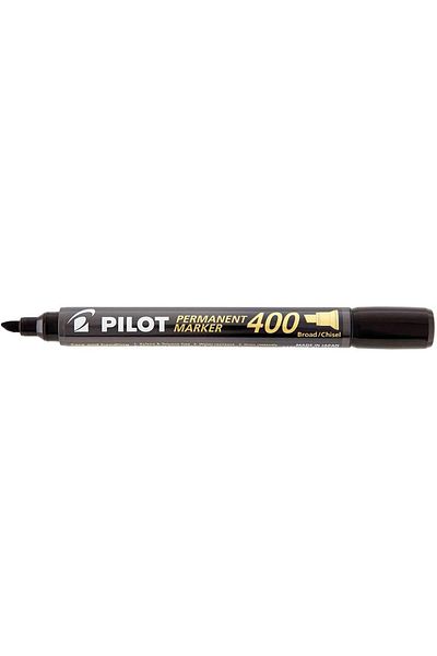 erorex Sca 400 B Pack Of 12 Permanent Markers Chisel Tip Black
