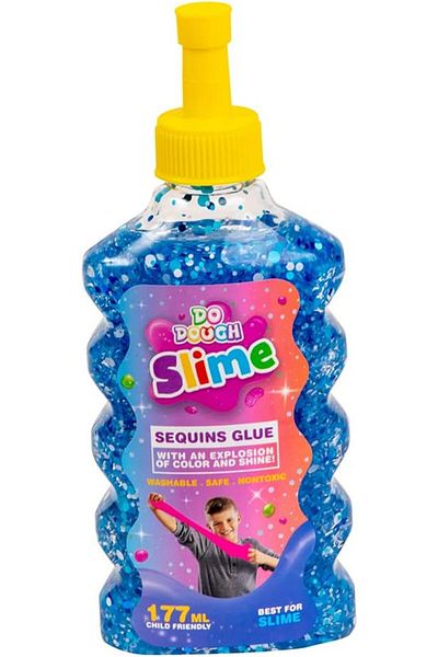 erorex Gleaming Glue 177Ml Blue Washable Kid Friendly Great For Making Slime And Crafting