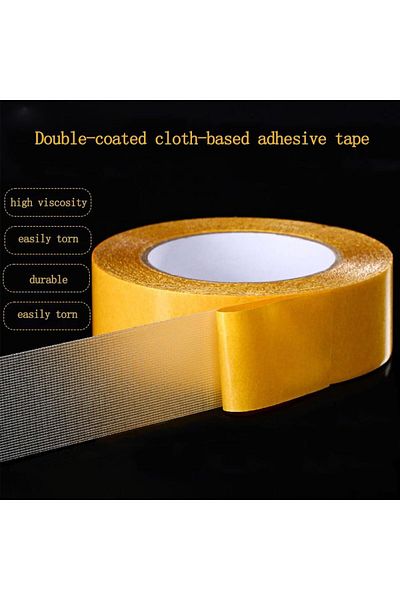 erorex Double Sided Carpet Tape Versatile Clear Double Sided Tape Heavy Duty Fabric Cloth Tape No Glue
