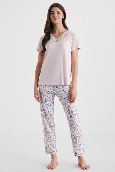 Catherine's Soft textured pajama set