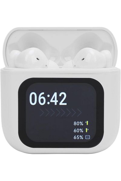 erorex Stylish Heart Shaped Wireless Earbuds With Noise Canceling Hifi Stereoearphones Long Battery Life
