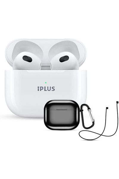erorex True Connect Airbuds 3Rd Generation Wireless Headset Tws With Silicone Case And Hanging Rope Ip H950