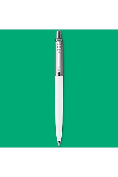 erorex Jotter Originals Ballpoint Pen Classic White Finish Medium Point Blue Ink 1 Count