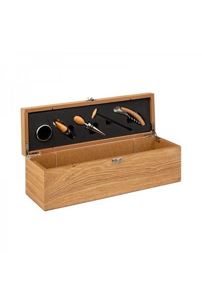 Secret de Gourmet 5-piece sommelier set and wine bottle box, Marc Wine