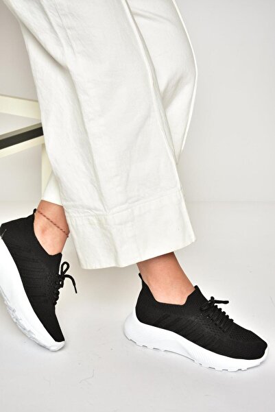 Fox Shoes U239004004 Чорно-білі спортивні кросівки