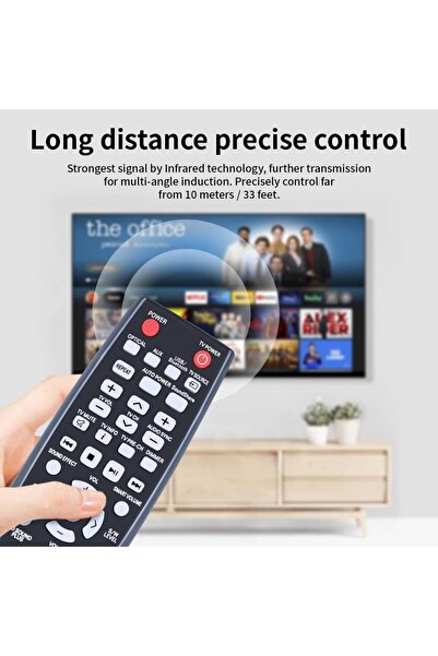 erorex Htr U29A U29A Voice Remote For Haier Smart Android Tv Replace Remote Control For Le65Aqts6Ug