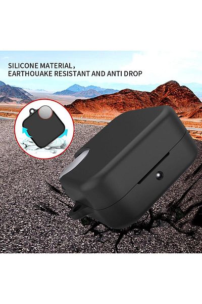 erorex Secure Lock Case Compatible With Airpods 4 2024 Earbuds 2024 Tpu Protective Cover With Keychain