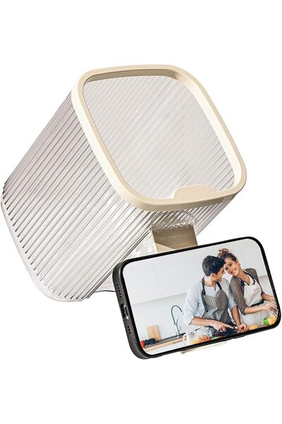 erorex Mini Trash Can Office Desktop Trash Can With Stand Quality And Portable Desktop Bin For Room